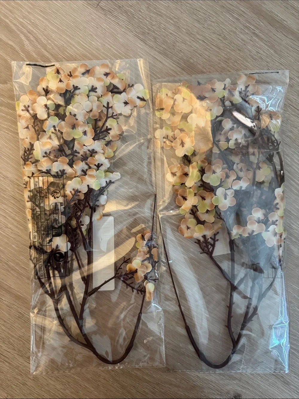 Cream Baby’s Breath Artificial Floral Stem Set NEW 🏷️
